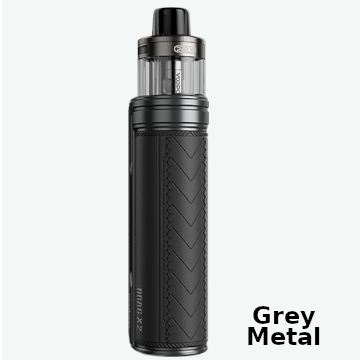 Pod Voopoo Drag X2 Grey Metal