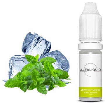 e-liquide Alfaliquid Menthe Fraiche