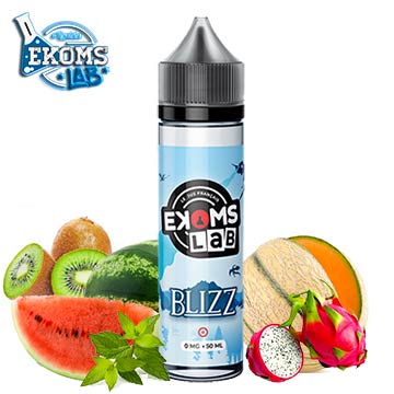 Blizz Ekoms Lab eliquide fruité, très frais.