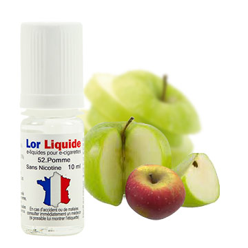 e-liquide Lorliquide Pomme arôme fruité