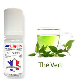 recharge ecigarette Lorliquide Thé vert
