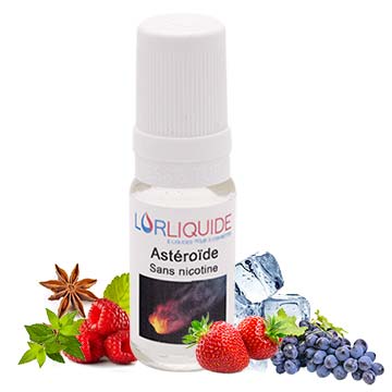 Eliquide fruité frais Lorliquide Astéroïde
