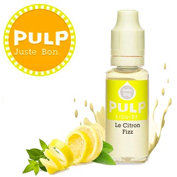 Eliquide Pulp Citron Fizz vapotage détente