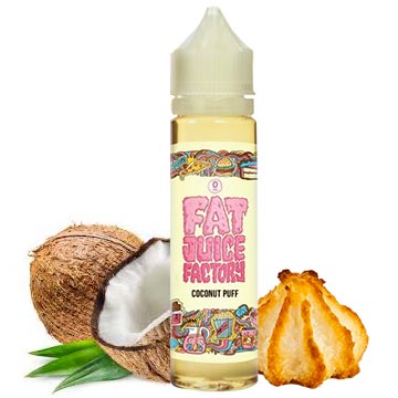 Eliquide Pulp Coconut Puff 50 ml sans nicotine.