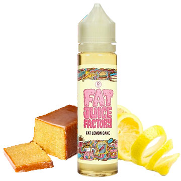 Eliquide Pulp Fat Lemon Cake 50 ml sans nicotine.