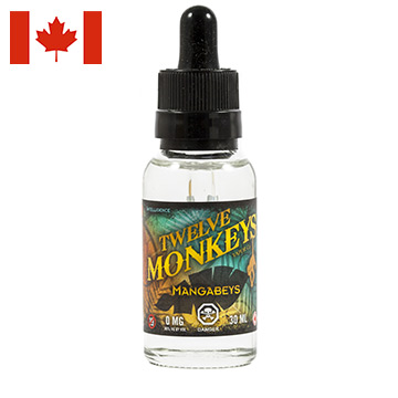 Twelve Monkeys Mangabeys, saveurs tropicales mangue, goyave et ananas
