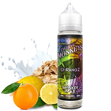 Eliquide Twelve Monkeys O-rangZ 50ml sans nicotine