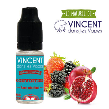 Convoitise complexe fruité Vincent dans les vapes
