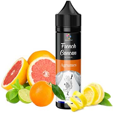 French cancan Agrumes eliquide 100% végétal