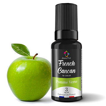 Eliquide Pomme Verte french Cancan