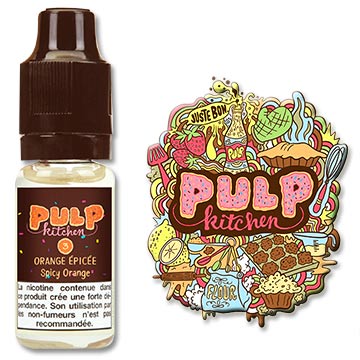 Eliquide Pulp kitchen orange épicée