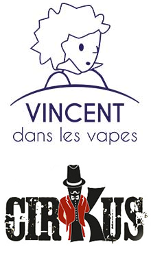 e-liquide 100% français Vincent dans les vapes et Cirkus