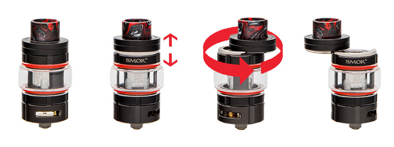 Remplissage sécurisé du Smok TFV16 Lite