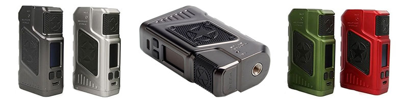 Coloris de la Mod box Tesla P226