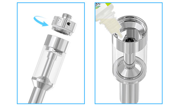 Clearomiseur remplissage par le bas