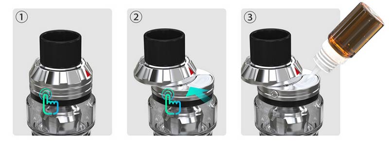 Clearomiseur remplissage par le haut