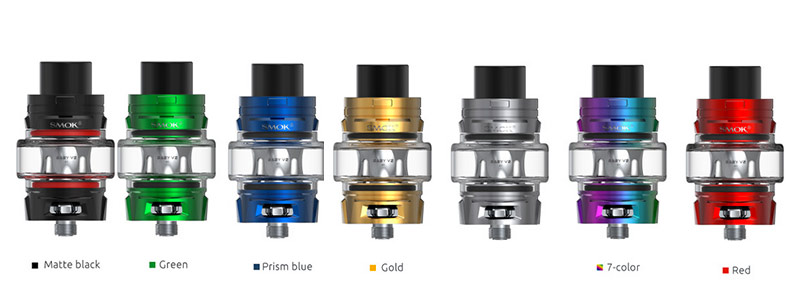 Choix de couleurs du clearo Smok TFV8 Baby V2