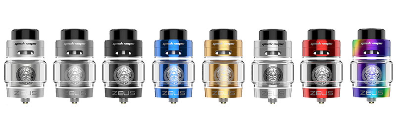 Geekvape Zeus Dual RTA nombreux coloris