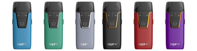 Coloris du Pod Aspire Nautilus AIO