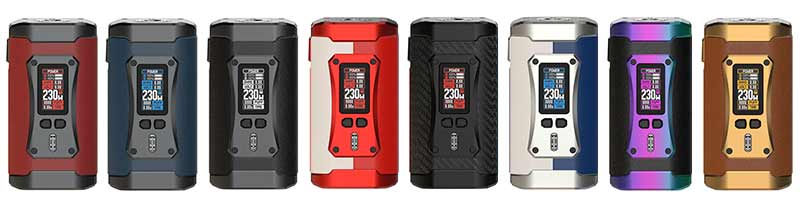 Différentes couleurs de la box Smok Morph 2