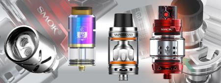 Nouveaux clearomiseurs 2017-2018. Tendance grosse vapeur et polyvalence de vape.