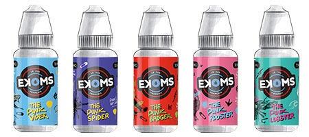 Assortiment de 5 e-liquides Ekoms Punk