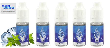 Lot de 5 E-liquides Halo Subzero