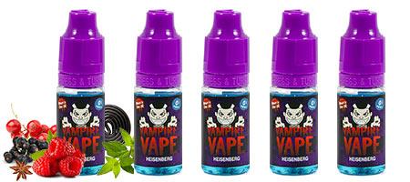 Lot de 5 E-liquides Vampire Vape Heisenberg