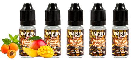 Lot de 5 eliquides Vape Empire - Mango Apricot