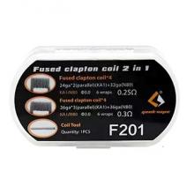Pack de 8 coils Coils F201 Fused Clapton