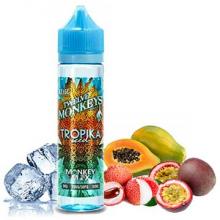Tropika Iced : litchi, papaye, fruit de la passion et fraicheur.