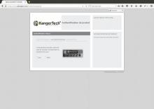 La seconde étape affiche le "security label" qui doit figurer sur le produit.