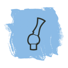 Driptips et embouts bucaux pour clearomiseurs