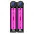 Le Efest Slim K2 charge deux accumulateurs simultanément