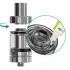 Clearomiseur Melo 3 mini 2 ml remplissage par le haut pour plus de facilité