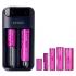 Lush Q2 compatible accus 18650-20700-21700