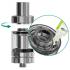 Top cap et remplissage par le haut pour ce Clearomiseur Eleaf Melo3