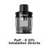 Cartouches PnP-X DTL inhalation directe pour Voopoo Drag X2