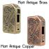 Tesla Punk 2 coloris Matt Antique Brass et Antique Copper