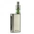 Modbox Eleaf iPower brushed silver et clearomiseur Lyche couleur acier